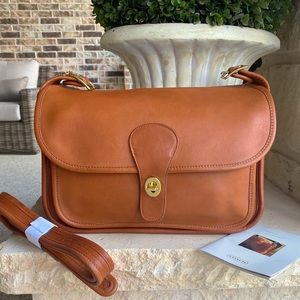 NEW Coach Vintage Large NYC Rambler Bag VERY RARE! 👜British Tan!👜